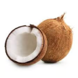 Semihusked Coconut